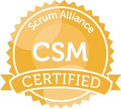 Scrum master badge